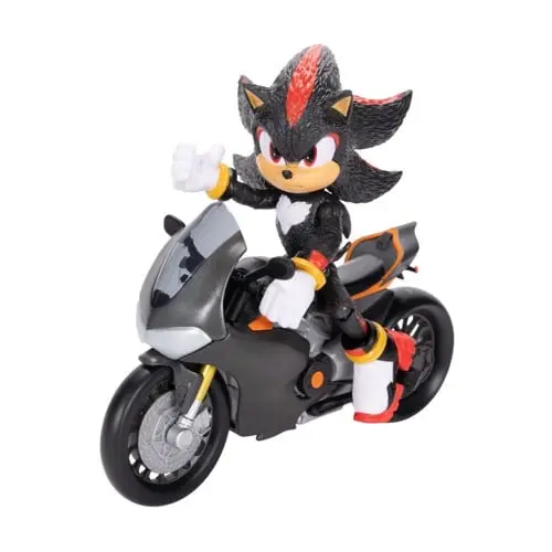 Sonic 3 Movie - 5" Shadow Figure w/ motorcycle (424064)