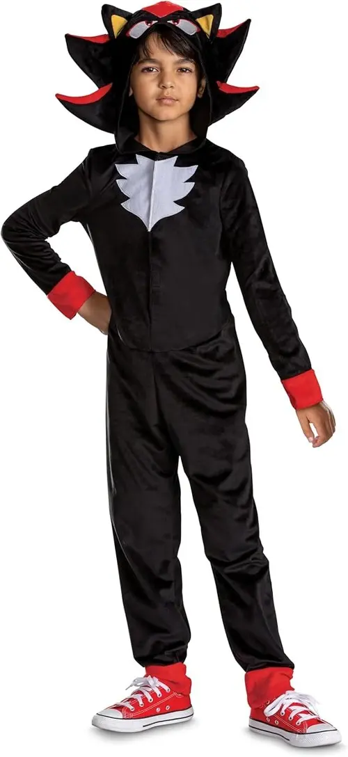 Disguise - Sonic Movie Fancy Dress - Shadow (128 cm)
