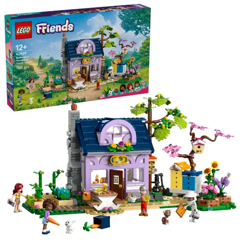 LEGO - LEGO Friends - Birøkternes hus og blomsterhage (42669)