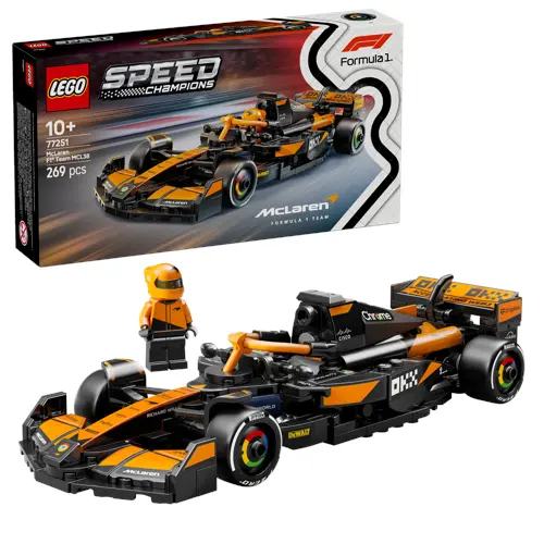 LEGO - Speed Champions - McLaren F1 Team MCL38 Racerbil (77251)