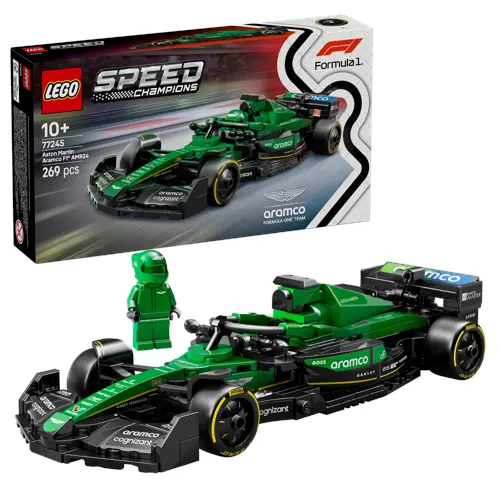 LEGO - Speed Champions - Aston Martin Aramco F1® AMR24 Racerbil (77245)