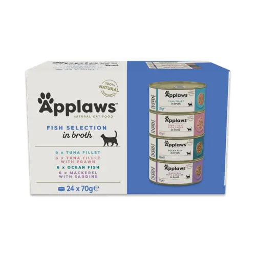 Applaws - Multipack Fish Broth Selection - 24x70g