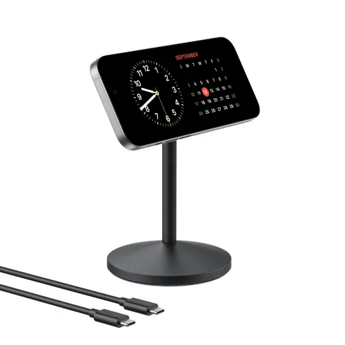 Anker - MagGo Trådløs Lader (Stand) – MagSafe Hurtiglading