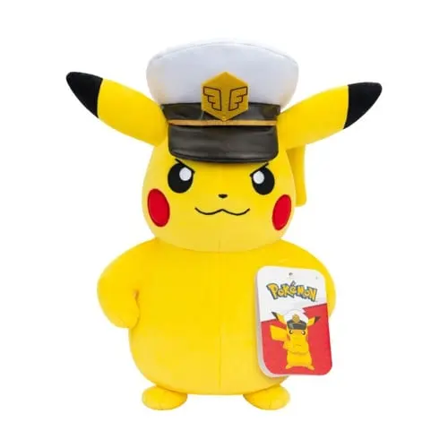 Pokémon - Captain Pikachu Plush 20 cm (PKW4295)