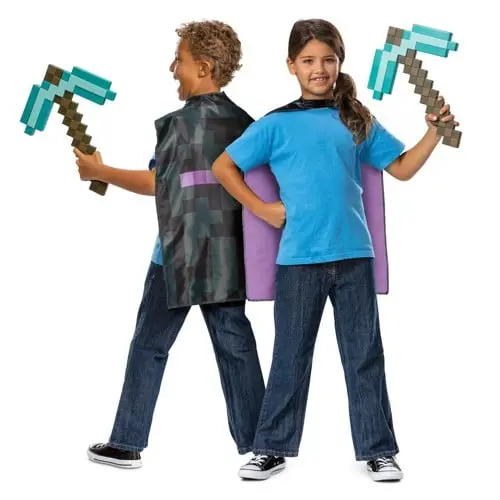 Disguise - Minecraft Role Play - Pickaxe & Cape Set (156249-15L)