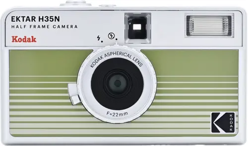 Kodak - EKTAR H35N Camera - Striped Green