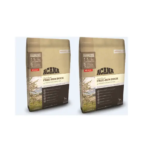 ACANA - 2x Free-Run Duck 11,4kg - Bundle