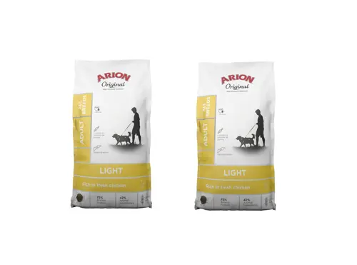 ARION - Original light all breed 2x 12 kg - Bundle