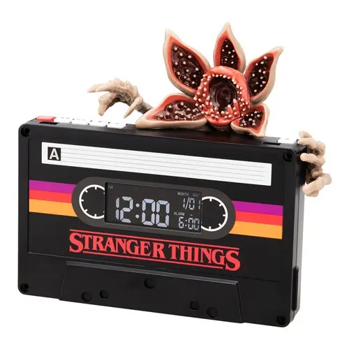 Stranger Things 5 Demogorgon Cassette Alarm Clock