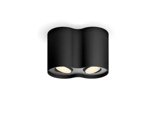 Philips Hue Pillar Double Spot Black