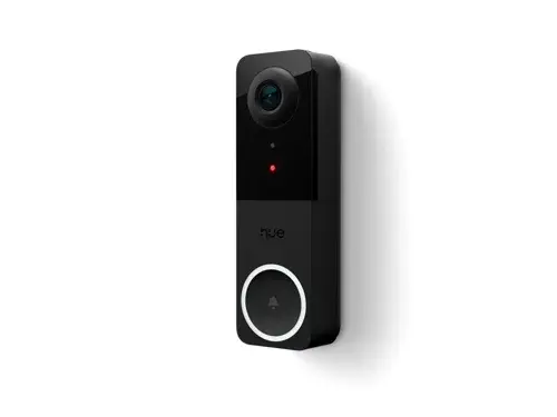 Philips Hue - Wired Video Doorbell Camera Black