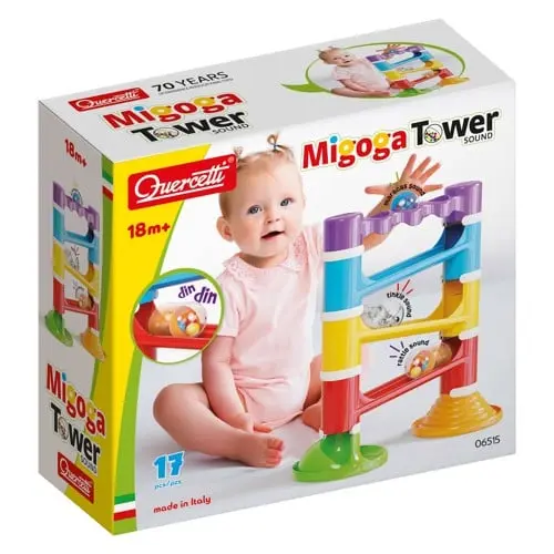 Quercetti - Migoga Tower with Sound (17 pcs) - (QU-06515)