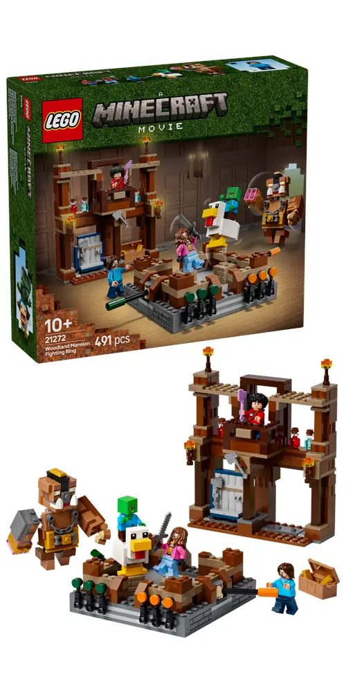 LEGO - Minecraft - Skogspalass med Kamparena (21272)