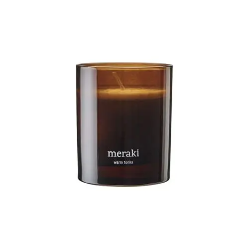 Meraki - Duftlys - Warm tonka - h: 9.5 cm, dia: 8 cm