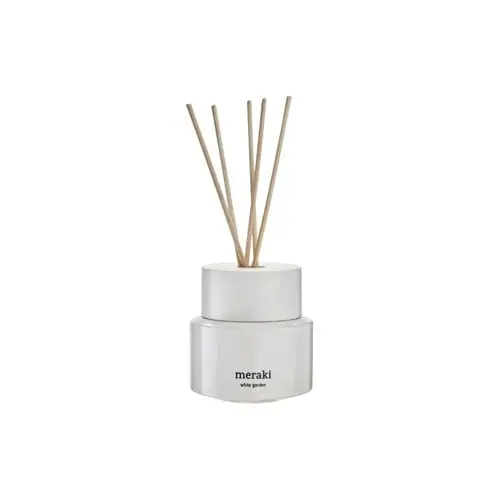 Meraki - Duftfrisker - White garden - h: 8 cm, dia: 7 cm - White