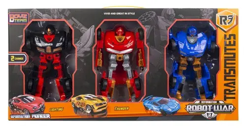 Speed Car - Transrobot - 3 Large Vehicles (46452)