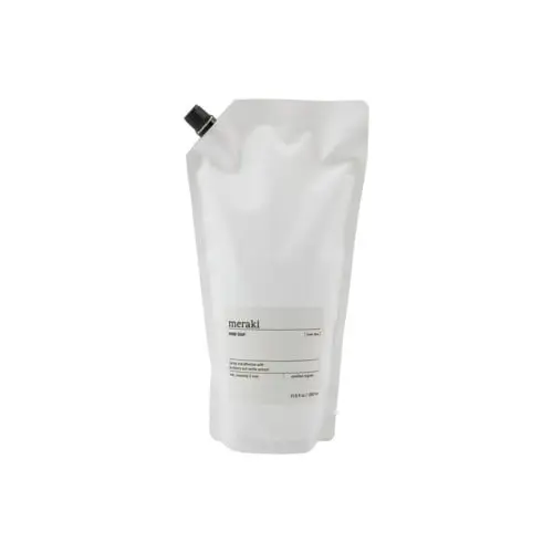 Meraki - Hand soap, Linen dew refill - l: 16 cm, w: 10 cm, h: 29 cm