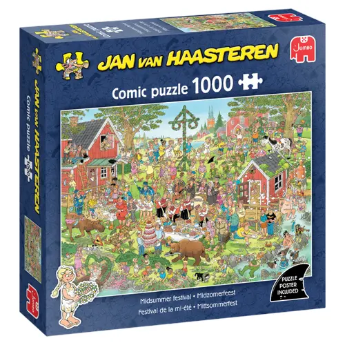 Jan Van Haasteren - Midsummerfestival (1000 pieces) (1110100617)