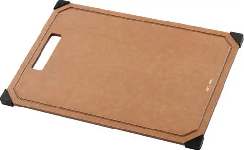 Zwilling - Cutting Board - Brun-Sort - 37 cm x 25 cm