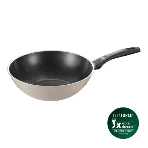 Ballarini - Ledro Wok - Beige - 28 cm