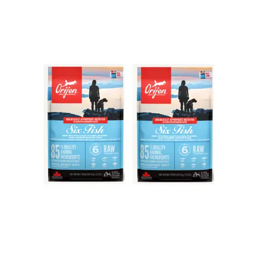 ORIJEN -2x Dogfood Orijen 6 Fish Dog - 11.4kg - Bundle (ORI022e)