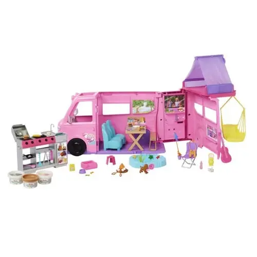 Barbie - Campingvogn-lekesett