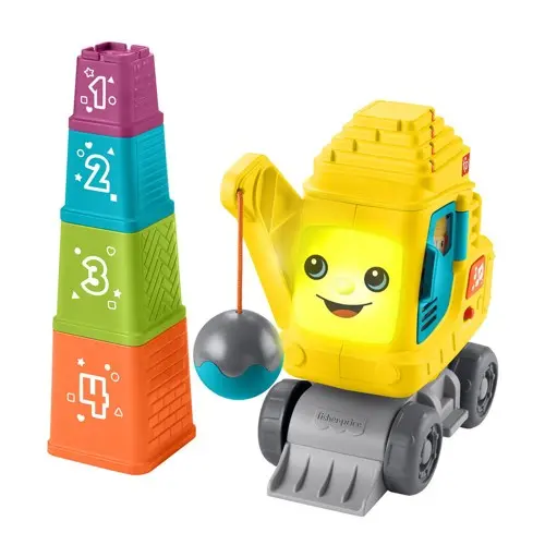 Fisher-Price - Count & Stack Crane