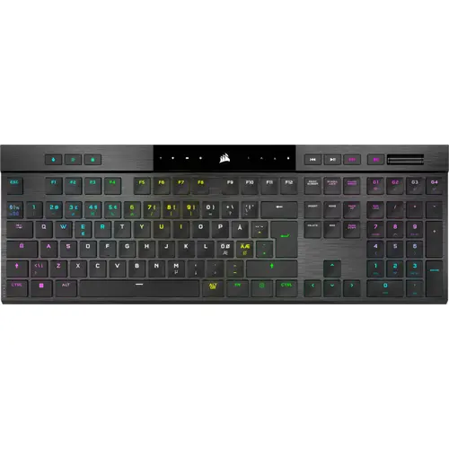 Corsair - Gaming Keyboard K100 AIR Wireless NORDIC