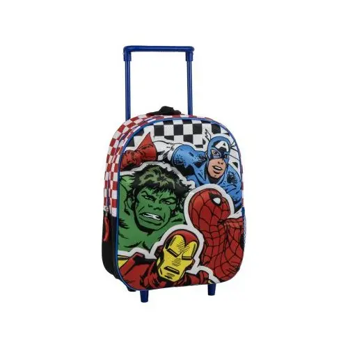 Cerda - Kids Backpack Trolley 3D - Avengers