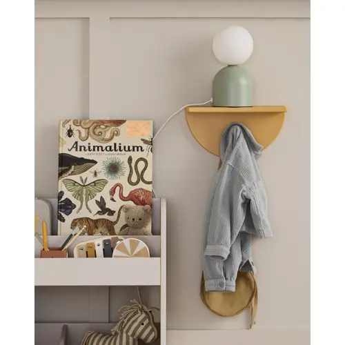 Kids Concept - Shelf - Mustard - 30x12x16 cm