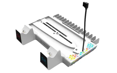 Oniverse Ps5 Nexus 5 Multifunction Stand For Ps5 - White