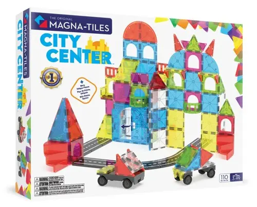 MAGNA-TILES - City Center 110 pcs. (90364F)