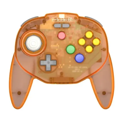Retro-Bit - Tribute 64 2.4G Orange Hawk Ltd Ed.