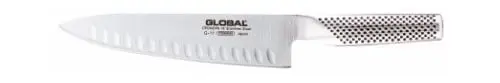 Global - Chef's Knife with Pointed Granton Edge - 20 cm