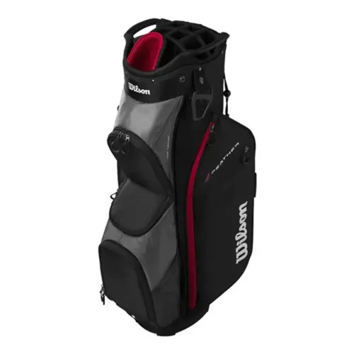 Wilson - Feather Cartbag - Black/Red/Grey