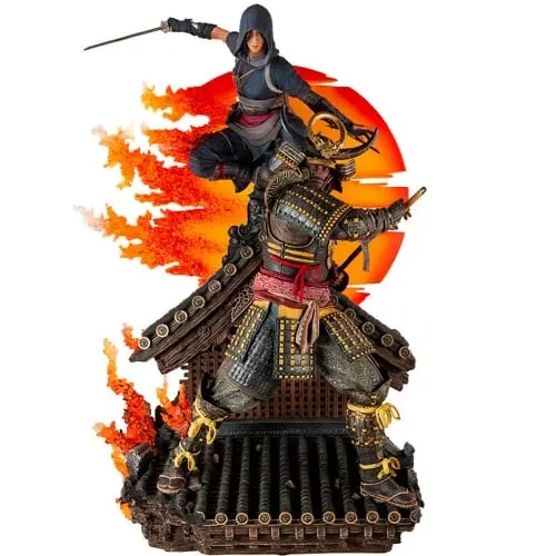 PureArts - Assassin's Creed : Animus - Naoe & Yasuke 1/4 Scale Statue