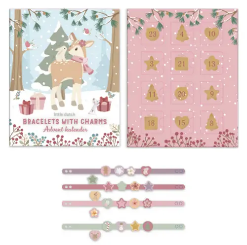 Little Dutch - Christmas calendar with bracelet and charms(126664)