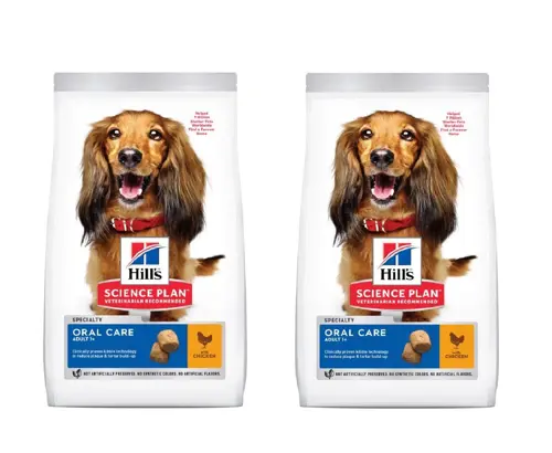 Hills - 2x Dogfood - SP Canine Adult Oral Medium Chicken - 12kg - Bundle