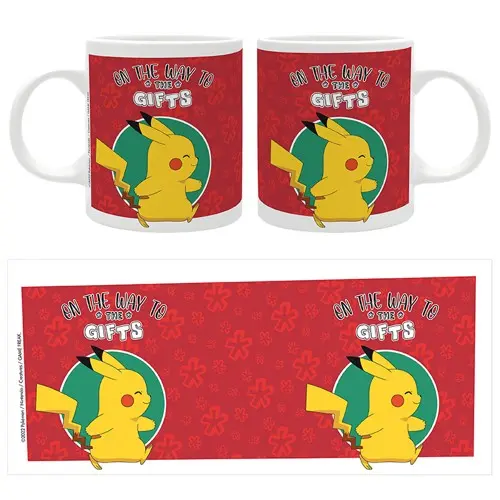 Mug - 320ml - "ON THE WAY TO THE GIFTS" x2