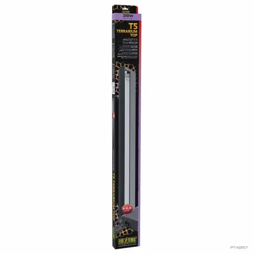 Exo Terra - T5 Terrarium Top Reptile UVB Fixture - 90cm / 35" / 39W