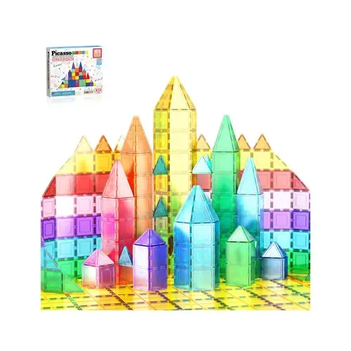 Picasso Tiles - Magnetic Tiles (61 pcs) (PT61)