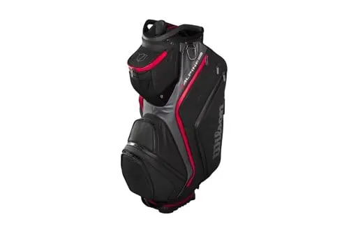 Wilson - Alpine Dry Cart Bag - Black/Grey/Red