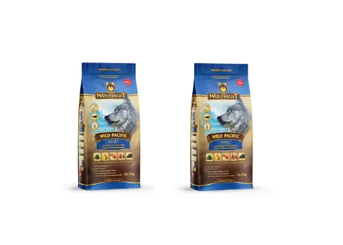 Wolfsblut - 2x Dogfood - Wild pacific, adult 12,5 kg. - Bundle