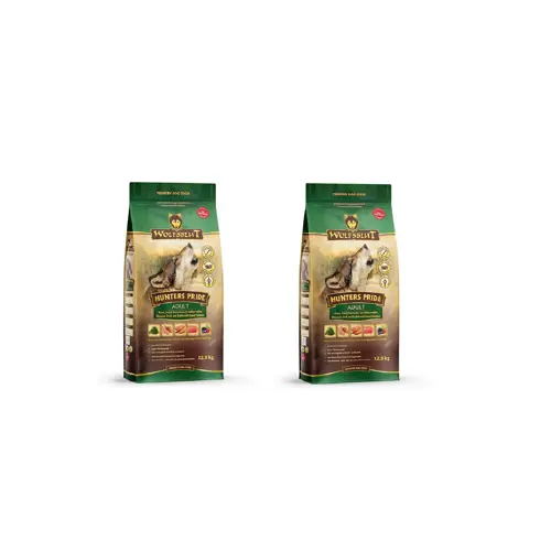 Wolfsblut - 2x Dogfood - Hunters pride - 12,5 kg. - Bundle