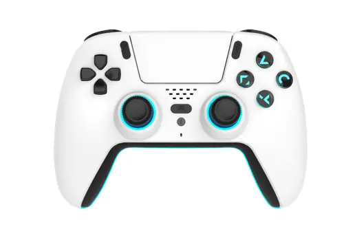 Freaks And Geeks - Wireless Bluetooth Controller for PS5- LED - White