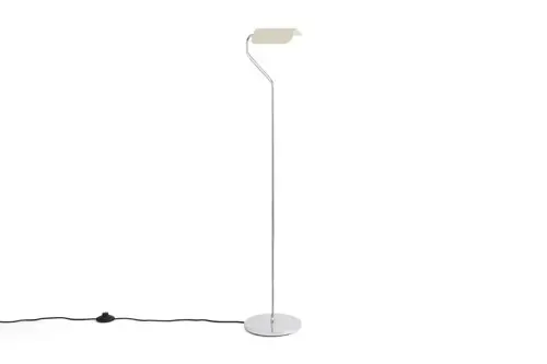 HAY - Apex Gulvlampe H110 cm (Oyster White)