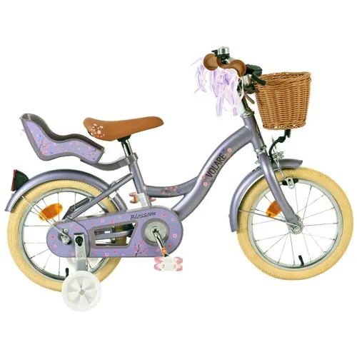 Volare - Children's Bicycle 14" - Blossom Purple (51494)