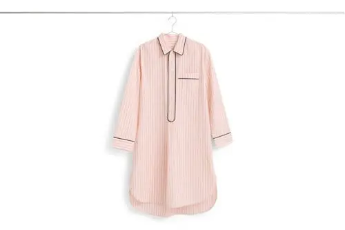 HAY – Fineline Lang Nattkjole S/M (Dus Rosa)
