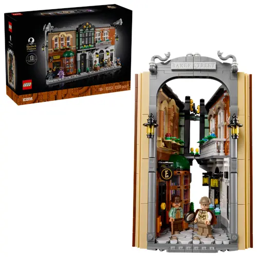 LEGO - Icons - Sherlock Holmes: Bokstøtte (10351).