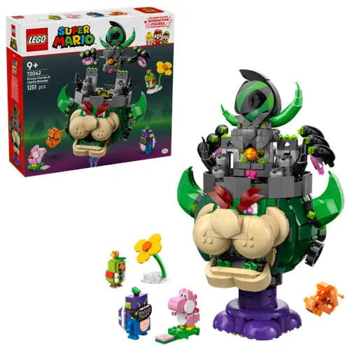 LEGO - Super Mario - Prince Florian og Castle Bowser (72042)